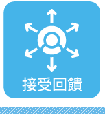 接受回饋